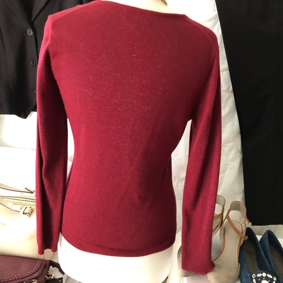 PURE 100% cashmere🎉🎉SALE NO OFFERS 🎉🎉v neck - Picture 3 of 7